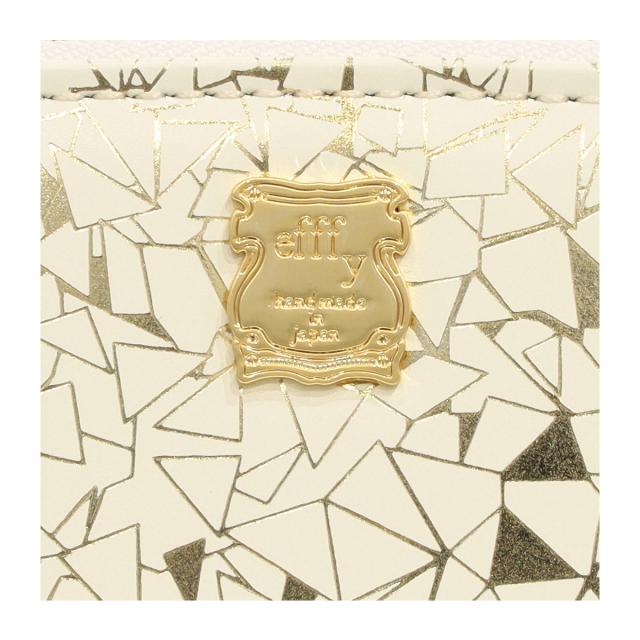 【レビュー投稿で+5％還元】長財布 ラウンドファスナー 本革 日本製 レディース エフィーPD3-035 efffy | 牛革 レザー 幾何学 三角 シルバー ゴールド クリスマス_mp クリスマス_wp レビュー投稿で+5％還元】長財布 ラウンドファスナー 本革 日本製