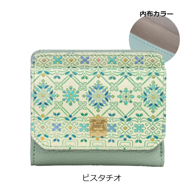 【レビュー投稿で+5％還元】エフィー 二つ折り財布 レディース 友禅文庫 PD3-18 efffy｜札入れ 小銭入れ 牛革 日本製 開運 一粒万倍日_11