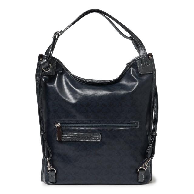 極美品　ペレボルサ　3way トートバッグ　リュック　アライブシリーズ　ネイビー Alive（PELLE BORSA） 30%OFF セール ペレボルサ アライブ 3way