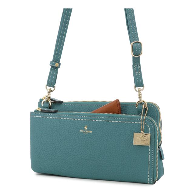 【レビュー投稿で+5％還元】ペレボルサ ショルダーバッグ 2WAY 本革 レディース 4704 レネット PELLE BORSA クラッチバッグ 冠婚葬祭 お呼ばれ 上品 レザー 牛革 お財布ショルダー ウォレットショルダー 横型 開運 一粒万倍日_11