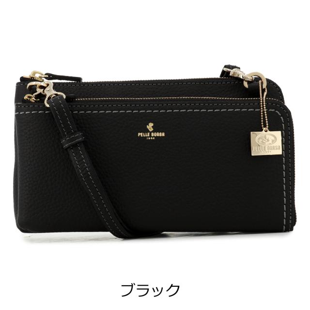 【レビュー投稿で+5％還元】ペレボルサ ショルダーバッグ 2WAY 本革 レディース 4704 レネット PELLE BORSA クラッチバッグ 冠婚葬祭 お呼ばれ 上品 レザー 牛革 お財布ショルダー ウォレットショルダー 横型 開運 一粒万倍日_18