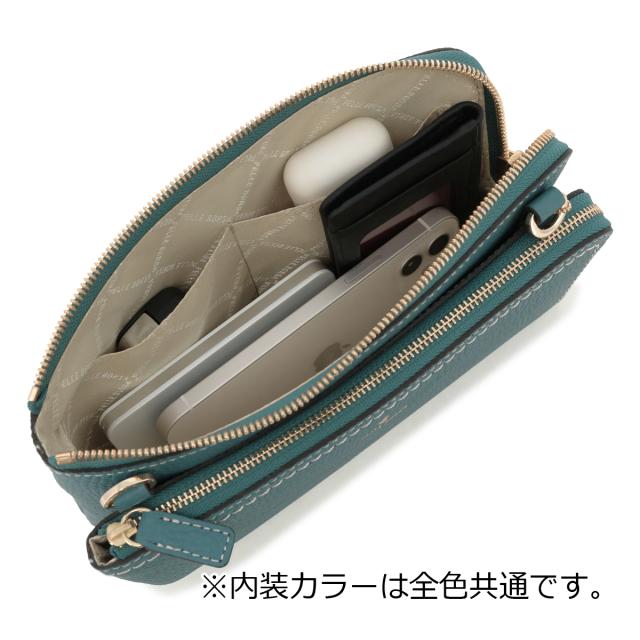 【レビュー投稿で+5％還元】ペレボルサ ショルダーバッグ 2WAY 本革 レディース 4704 レネット PELLE BORSA クラッチバッグ 冠婚葬祭 お呼ばれ 上品 レザー 牛革 お財布ショルダー ウォレットショルダー 横型 開運 一粒万倍日_4