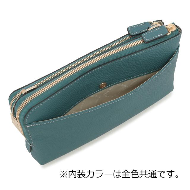 【レビュー投稿で+5％還元】ペレボルサ ショルダーバッグ 2WAY 本革 レディース 4704 レネット PELLE BORSA クラッチバッグ 冠婚葬祭 お呼ばれ 上品 レザー 牛革 お財布ショルダー ウォレットショルダー 横型 開運 一粒万倍日_5