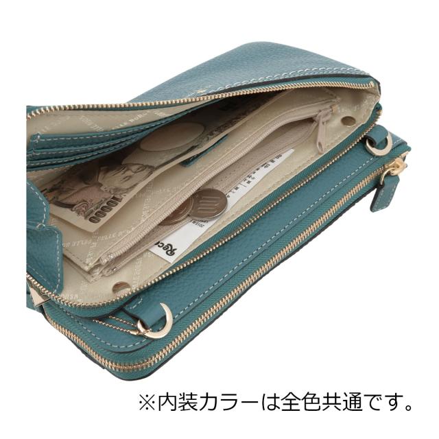 【レビュー投稿で+5％還元】ペレボルサ ショルダーバッグ 2WAY 本革 レディース 4704 レネット PELLE BORSA クラッチバッグ 冠婚葬祭 お呼ばれ 上品 レザー 牛革 お財布ショルダー ウォレットショルダー 横型 開運 一粒万倍日_8