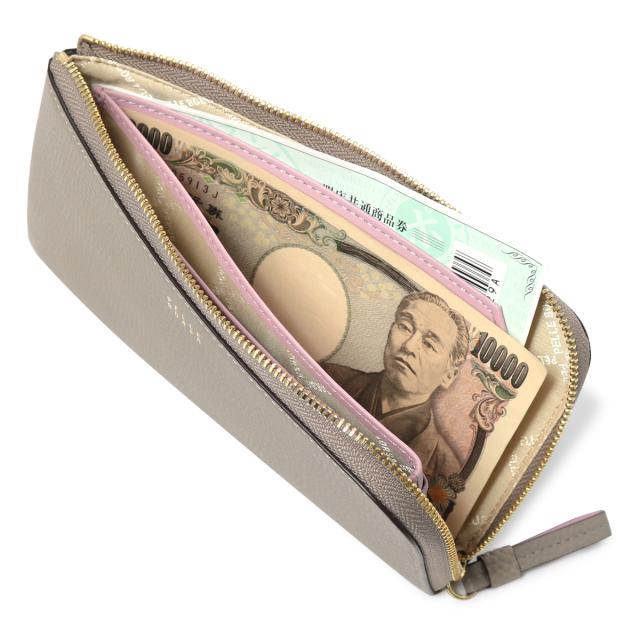 レビュー投稿で+5％還元】ペレボルサ 長財布 薄い 薄型 L字ファスナー