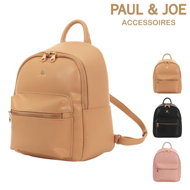 【レビュー投稿で+5％還元】ポールアンドジョーアクセソワ リュック ミニリュック レディース スモールキャットフェイスメタル PJA-B1166 PAUL&JOE ACCESSOIRES | 猫 ねこ クリスマス_mp クリスマス_wp