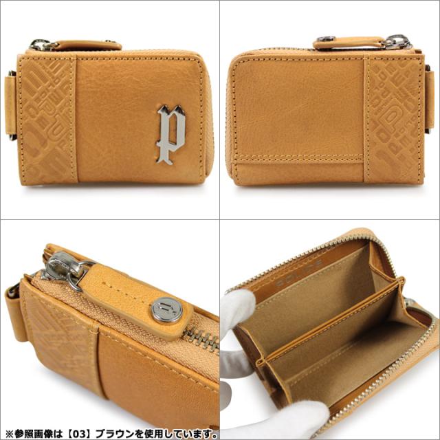 レビュー投稿で+5％還元】ポリス POLICE コインケース PA56101 0555