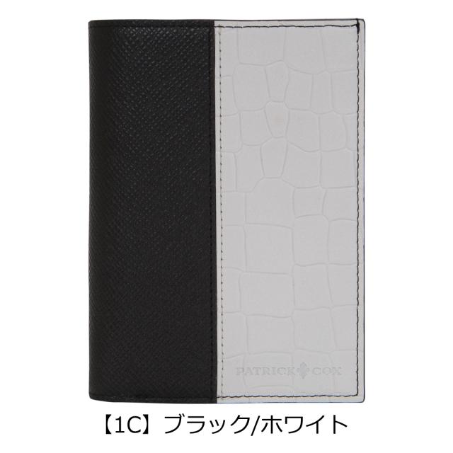【レビュー投稿で+5％還元】パトリックコックス 縦型折り財布 二つ折り財布 エンボスレザーコンビネーション PXMW0PS4 PATRICKCOX 札入れ 本革 メンズ レディース 開運 一粒万倍日 sh_of agesugi_sfa クリスマス_mp クリスマス_wp レビュー投稿で+5％還元】パトリックコックス 縦型折り財布 二つ折り