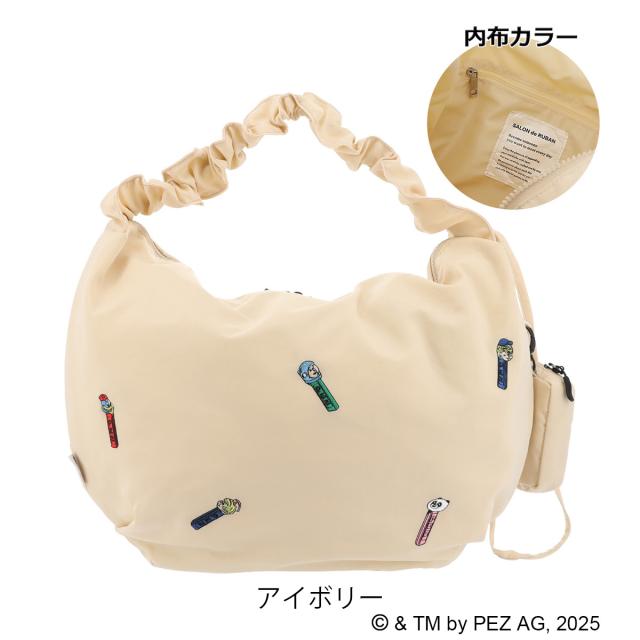 【レビュー投稿で+5％還元】サロン ド ルヴァン ペッツ ショルダーバッグ レディースRBB-249 SALON de RUBAN PEZ | ポーチ付き B4 ナイロン_11