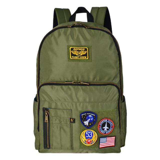 【レビュー投稿で+5％還元】ロスコ リュック リュックサック バックパック 21L B4 メンズ 45082 Air Force ROTHCO ワッペン ミリタリー 消臭 クリスマス_mp レビュー投稿で+5％還元】ロスコ リュック リュックサック バック