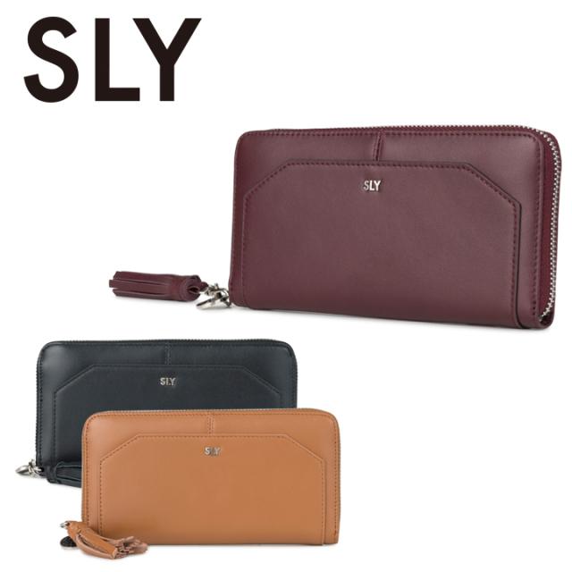 レビューを書いて 5 スライ 長財布 ラウンドファスナー スタッズ レディース S Sly Tassel 札入れ 小銭入れ 束入れの通販はau Pay マーケット サックスバー Au Pay マーケット店