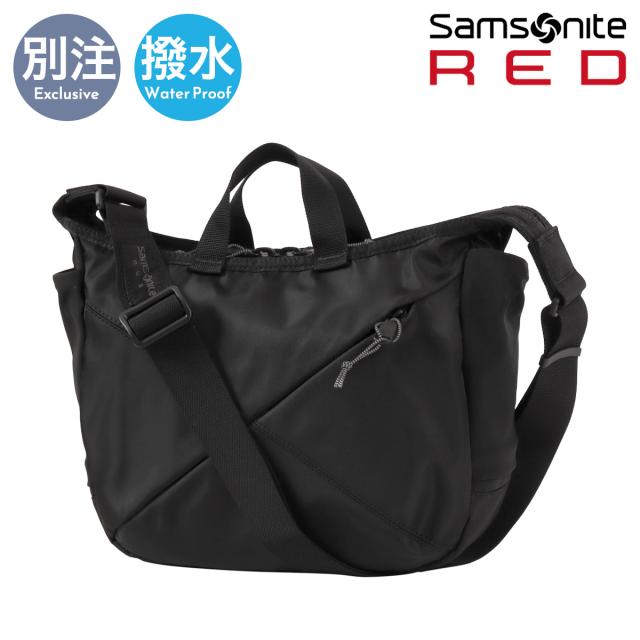 サムソナイトレッド ショルダーバッグ S 2WAY バイアスジャック4D 別注 当社限定 Samsonite RED 2ウェイショルダーバッグS トートバッグ 肩掛け 軽量 旅行