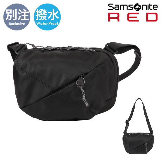 サムソナイトレッド ボディバッグ S バイアスジャック4D 別注 当社限定 Samsonite RED 別注 当社限定 スリングボディバッグS 斜め掛け 軽量 旅行