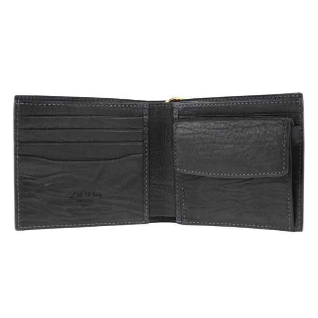 レビュー投稿で+5％還元】ゾンネ 二つ折り財布 シロッコ メンズ