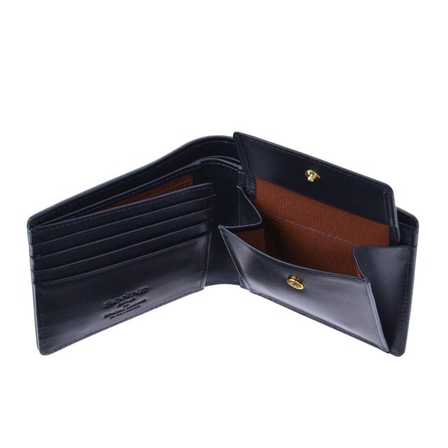 レビュー投稿で+5％還元】ゾンネ 二つ折り財布 シビラ メンズ SOM003