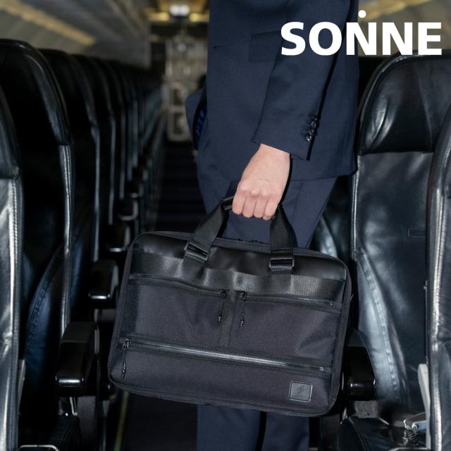 【レビュー投稿で+5％還元】ゾンネ スターフライヤー ビジネスバッグ B4 撥水 メンズ SOSF001 SONNE×StarFlyer ブリーフバッグ ブリーフケース ショルダーバッグ 飛行機 旅行 トラベル クリスマス_mp