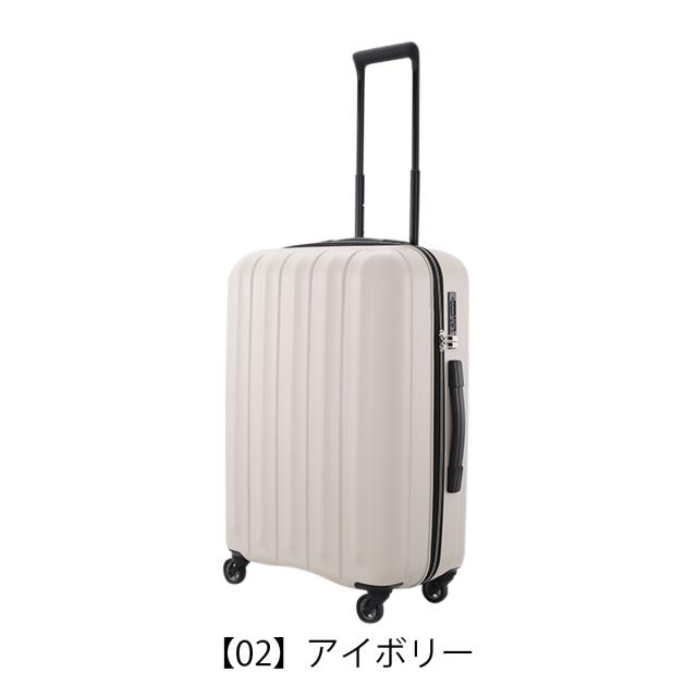 【レビュー投稿で+5％還元】サンコー スーツケース 53L 58cm 2.3kg キャリーケース SLZ6-58 極軽 SUNCO TSAロック搭載 ハードキャリー 軽量 抗菌 静音キャスター クリスマス_mp