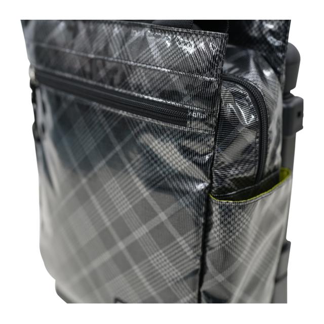 【レビュー投稿で+5％還元】スワニー ショッピングカート 13L 4輪 A4 撥水 タルタンIV D-578M18 SWANY ショッピングキャリー デイリーキャリー お買い物 シニア 旅行 普段使い おしゃれ_4