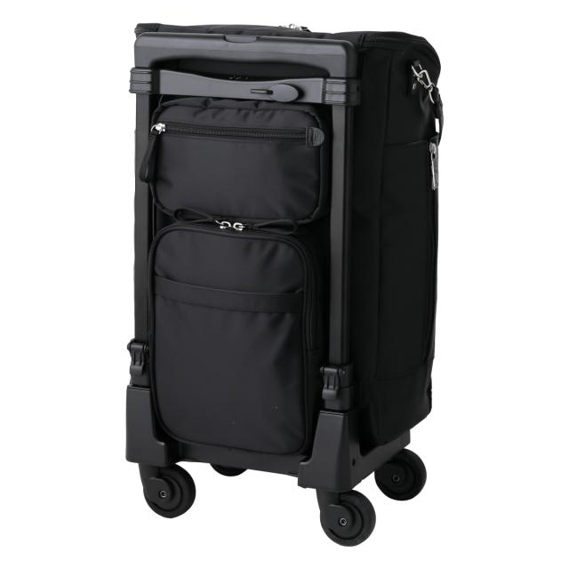 【レビュー投稿で+5％還元】スワニー ショッピングカート 22L 4輪 B4 撥水 ジップVII D-583L21 SWANY ショッピングキャリー デイリーキャリー お買い物 シニア 旅行 普段使い おしゃれ_2