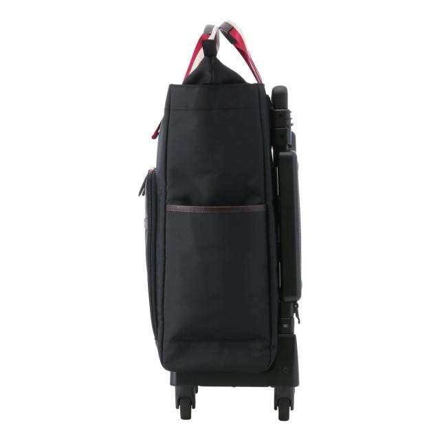 【レビュー投稿で+5％還元】スワニー ショッピングカート ショッピングキャリー B4 座面付き 座れる 静音 静か 撥水 23L 55cm 3.4kg レディース 機内持ち込み D-630 ポルド SWANY 買い物バッグ ロッカーサイズ クリスマス_mp クリスマス_wp