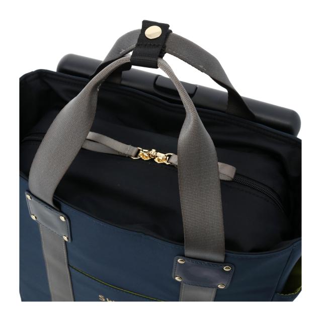 【レビュー投稿で+5％還元】スワニー ショッピングカート ショッピングキャリー 静音 静か A4 撥水 13L 44cm 2.2kg レディース 機内持ち込み D-631 ブリル SWANY エキスパンダブル 買い物バッグ ロッカーサイズ クリスマス_mp クリスマス_wp