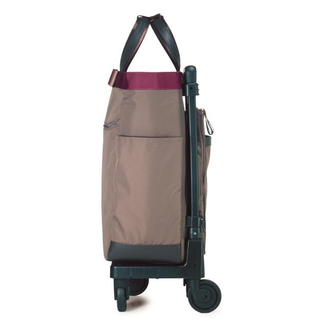 スワニー ショッピングカート 4輪 B4 撥水 機内持ち込み ルバンド D-640L21 SWANY ショッピングキャリー デイリーキャリー お買い物 シニア 旅行 普段使い おしゃれ_3