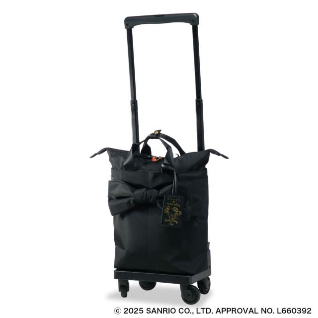 【レビュー投稿で+5％還元】ハローキティ スワニー コラボ ショッピングカート 11L 32cm 2.1kg ショッピングキャリー 66691 Hello Kitty SWANY 静音設計 ショッピングキャリー 静か 機内持ち込み 買い物バッグ お買い物キャリー デイリーキャリー クリスマス_mp
