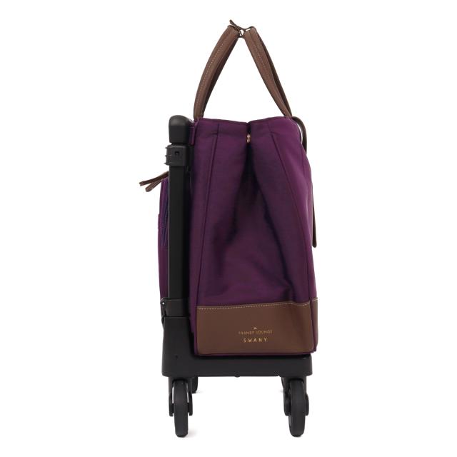 スワニー トランジットラウンジ ショッピングカート 21L 44cm 2.4kg ショッピングキャリー レディース 東京デリカオリジナル SWANY 静音 静か お買い物キャリー キャリーバッグ キャリーカート 母の日 防災グッズ 防災バッグ