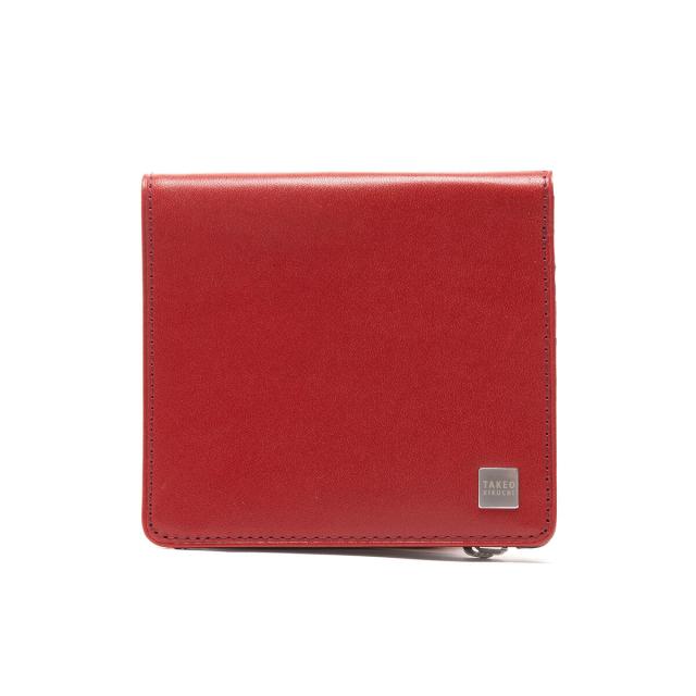 レビュー投稿で+5％還元】タケオキクチ 二つ折り財布 L字ファスナー