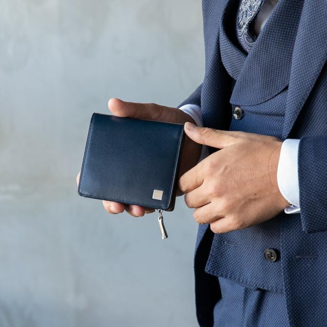 レビュー投稿で+5％還元】タケオキクチ 二つ折り財布 L字ファスナー