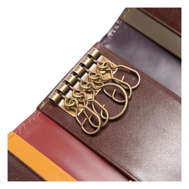 レビュー投稿で+5％還元】タケオキクチ キーケース 本革 メンズ エリア