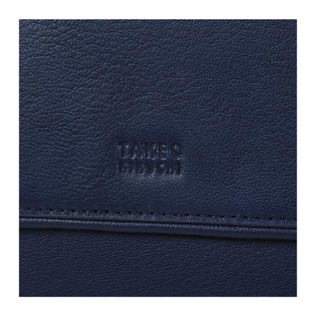 【レビュー投稿で+5％還元】タケオキクチ ショルダーバッグ フラップ式 横型 お出掛け 大きめ 709112 フィル TAKEO KIKUCHI カジュアル 軽量 山羊革 レザー 本革_6