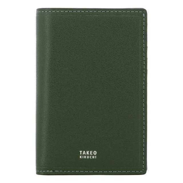 レビュー投稿で+5％還元】タケオキクチ 財布 二つ折り メンズ ミドル