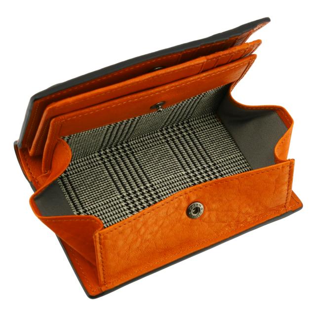 レビュー投稿で+5％還元】タケオキクチ セミ長財布 本革 コイン 730616