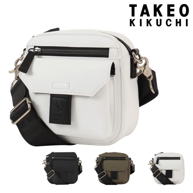 日本製 TAKEO KIKUCHI タケオキクチ ミニ ショルダーバッグ 薄型 TAKEO KIKUCHI 最大33% 7/17限定 タケオキクチ ショルダーバッグ