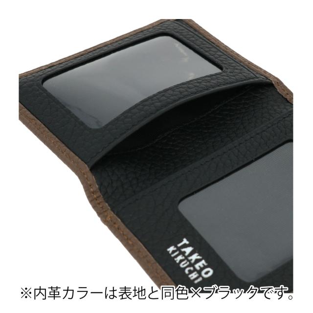 レビュー投稿で+5％還元】タケオキクチ パスケース 本革 薄型 薄い