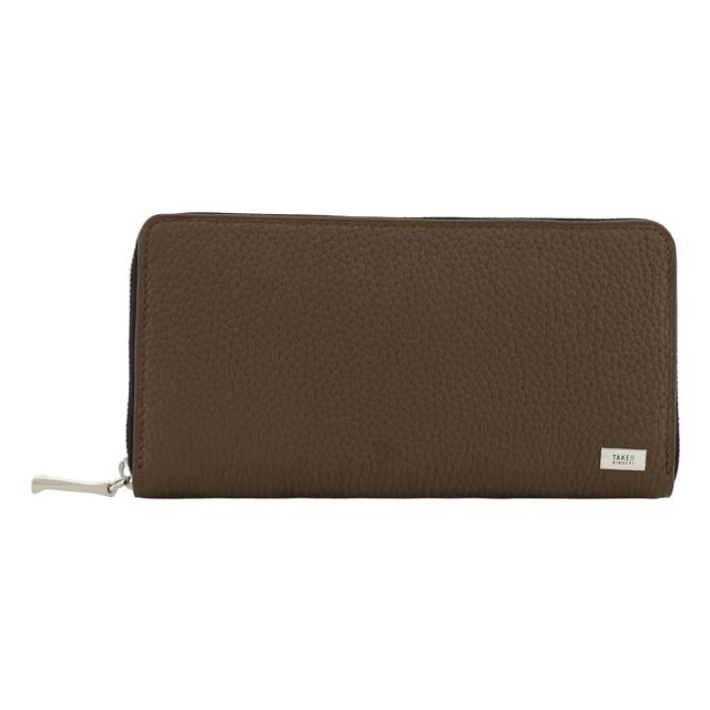 レビュー投稿で+5％還元】タケオキクチ 長財布 ラウンドファスナー 本