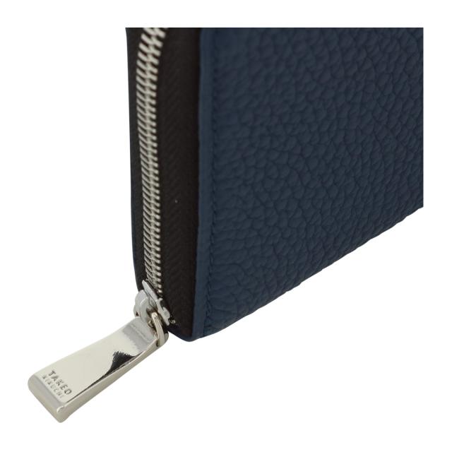 レビュー投稿で+5％還元】タケオキクチ 長財布 ラウンドファスナー 本