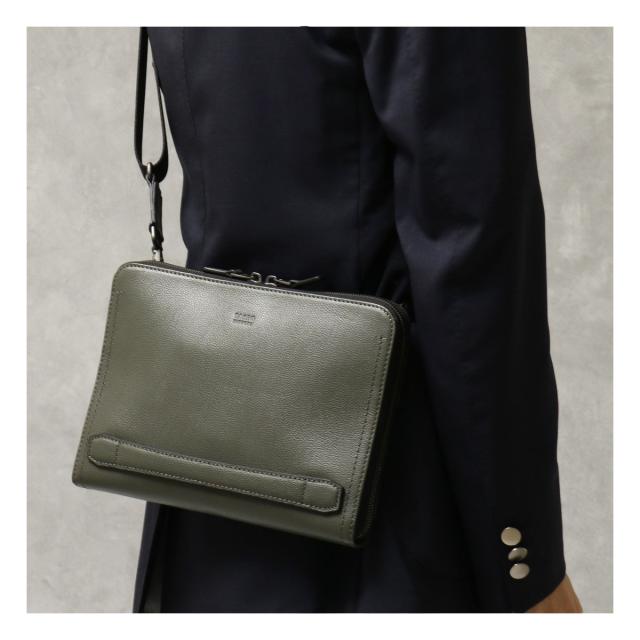 レビュー投稿で+5％還元】タケオキクチ クラッチバッグ 2WAY 撥水