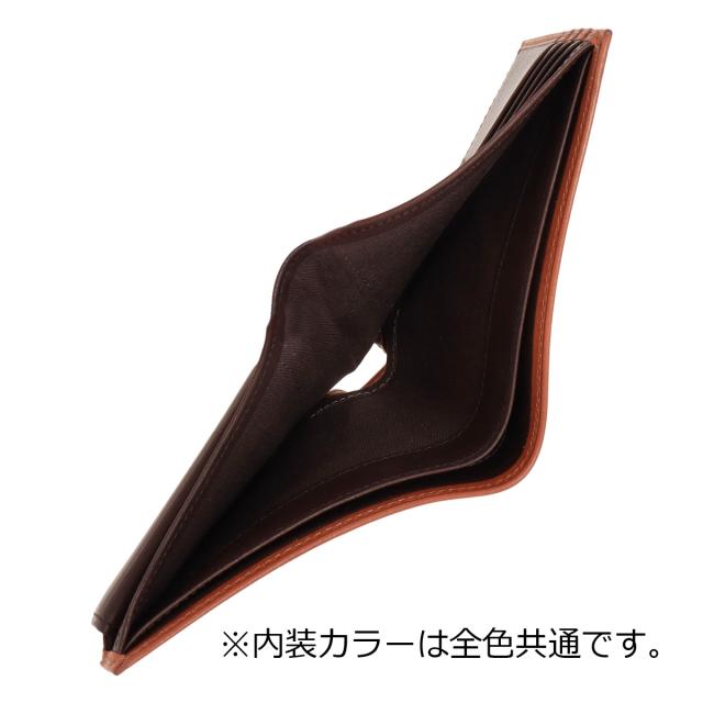 【レビュー投稿で+5％還元】タケオキクチ 二つ折り財布 財布 二つ折り 折り財布 ミニ財布 小銭入れあり 札入れ コンパクト 薄め 740605 ヘリテージ TAKEO KIKUCHI カジュアル ヌメ 牛革 本革 レザー 40周年_6