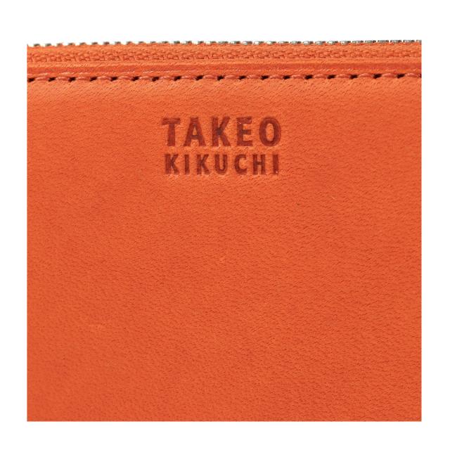 レビュー投稿で+5％還元】タケオキクチ ラウンドファスナー長財布 財布
