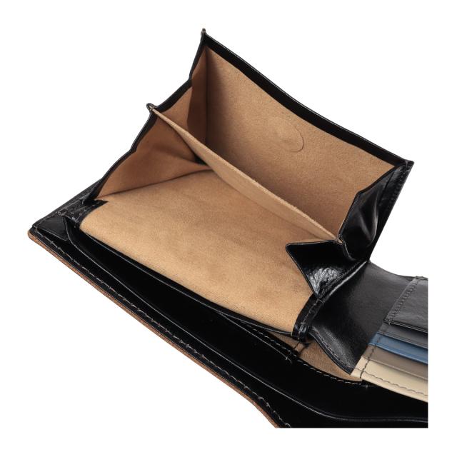 レビュー投稿で+5％還元】タケオキクチ 財布 二つ折り 二つ折り財布