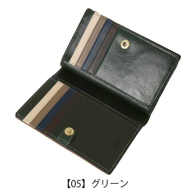 【レビュー投稿で+5％還元】タケオキクチ 財布 二つ折り 二つ折り財布 ミドルウォレット セミ長札 カード入れ 札入れ 小銭入れ メンズ レディース Idea イデア 756605 TAKEO KIKUCHI 本革 牛革 レザー_13
