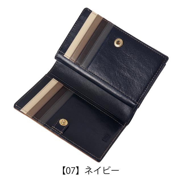 【レビュー投稿で+5％還元】タケオキクチ 財布 二つ折り 二つ折り財布 ミドルウォレット セミ長札 カード入れ 札入れ 小銭入れ メンズ レディース Idea イデア 756605 TAKEO KIKUCHI 本革 牛革 レザー_15