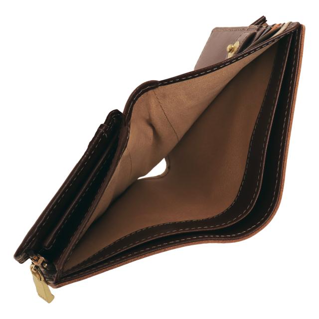 レビュー投稿で+5％還元】タケオキクチ 財布 二つ折り 二つ折り財布