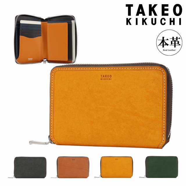 TAKEO KIKUCHI 【15%offクーポン】 タケオキクチ 財布 二つ折り
