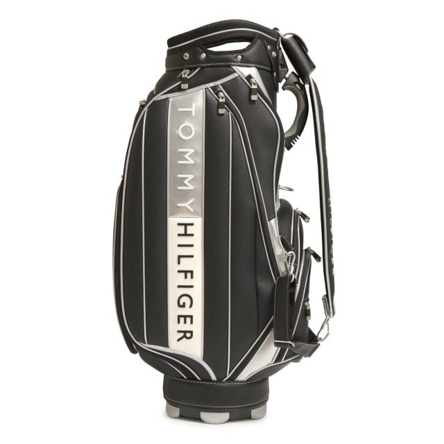【レビュー投稿で+5％還元】トミー ヒルフィガー ゴルフ キャディバッグ ゴルフバッグ 5分割 9型 46インチ 4.7kg メンズ THMG3FC4 フェイス   GOLF カート型