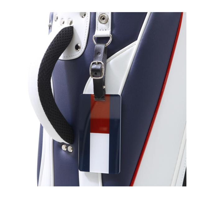 【レビュー投稿で+5％還元】トミーヒルフィガー ゴルフ キャディバッグ カート型 5分割 9型 46インチ対応 3.2kg ベーシック メンズ レディースTHMG4SC5  