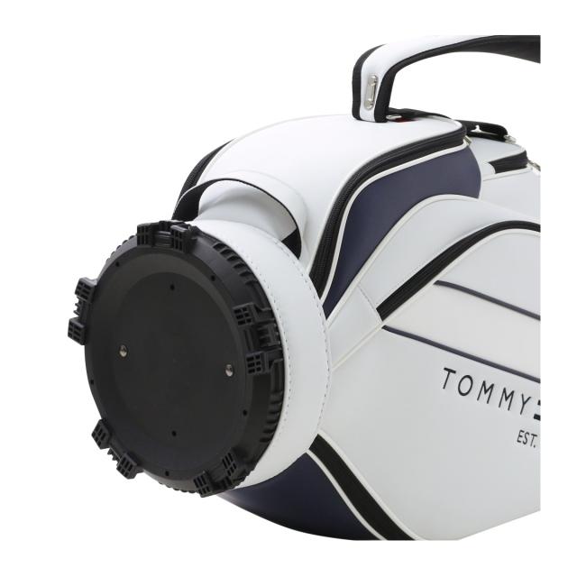 【レビュー投稿で+5％還元】トミーヒルフィガー ゴルフ キャディバッグ カート型 5分割 9型 46インチ対応 3.2kg ベーシック メンズ レディースTHMG4SC5  