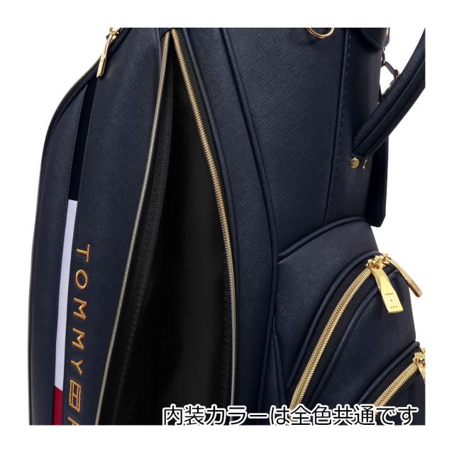 トミーヒルフィガー キャディバッグ ゴルフ カート型 9.0型 5分割 3点ショルダー 47インチ 4.4kg メンズ レディース THMG5FCB クラシックスポーツ TOMMY HILFIGER GOLF スポーツ アウトドア_9